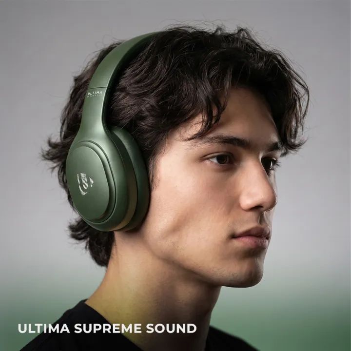 Headphone, Voice Control, Environmental Noise Cancellation Wireless Over The Ear Headsets, Clear